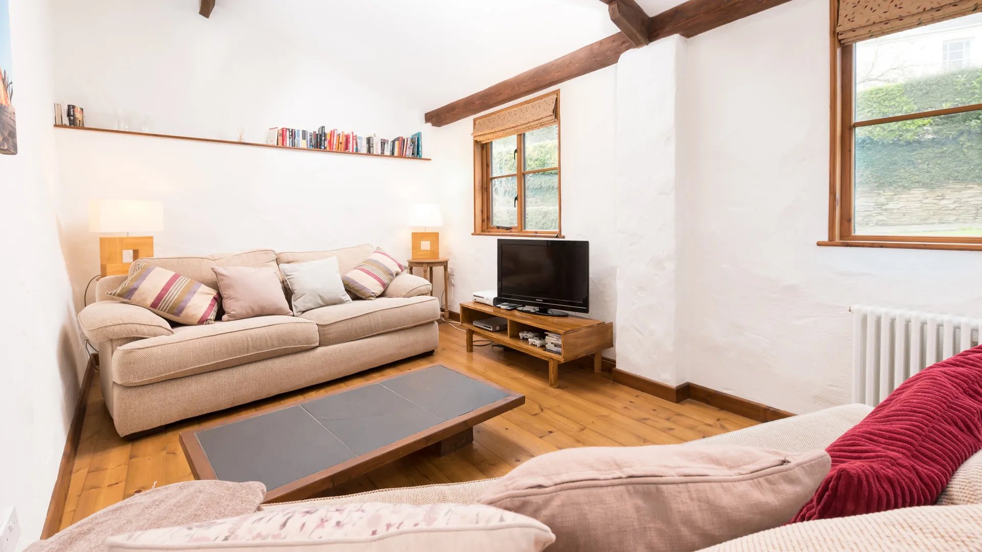 The Byre living area